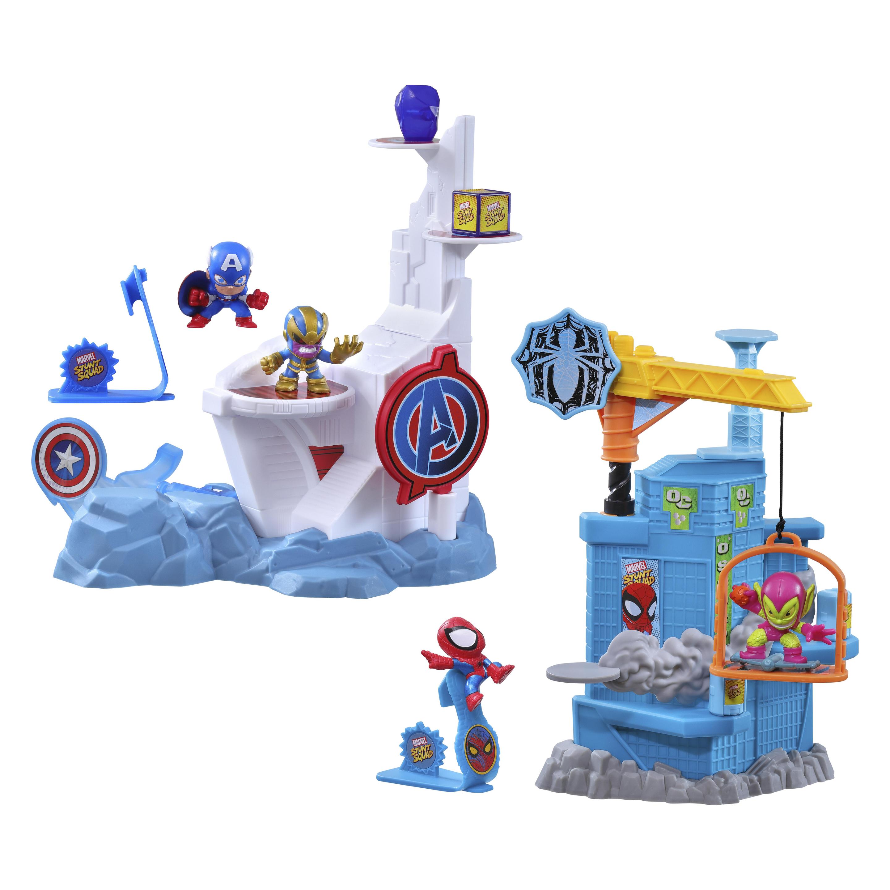 Marvel Stunt Squad Rinkinys Smashin Heroes (F6894)