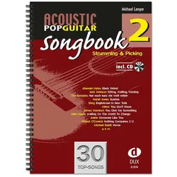 Edition DUX Michael Langer - Acoustic Pop Guitar Songbook 2 - Notenbuch