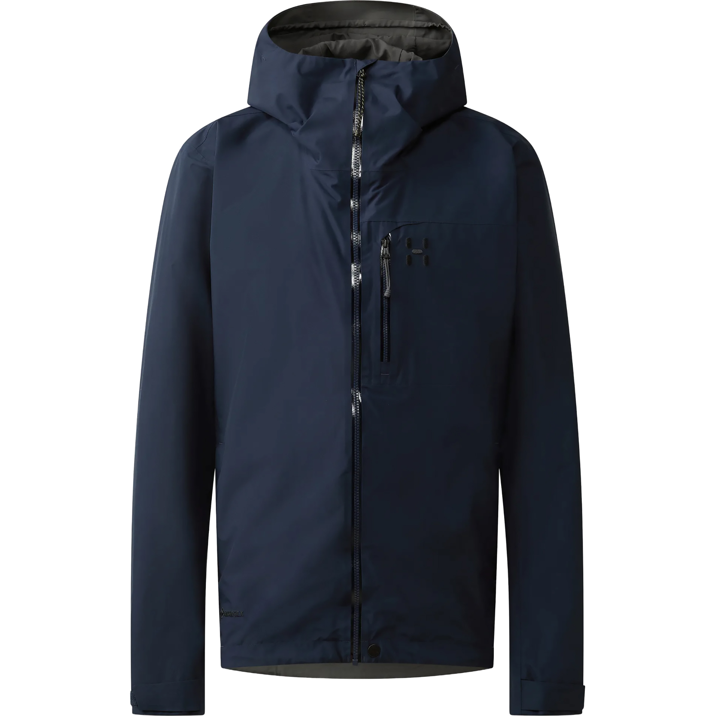 Haglöfs Alert GTX Herren Regenjacke blau Größe XL Trekking Wasserdicht Wasserabweisend