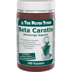 BETA CAROTIN 8 mg Bräunungskapseln 100 St