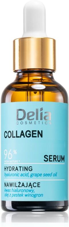 Delia Cosmetics Collagen hydratisierendes Serum für Gesicht, Hals und Dekolleté 30 ml