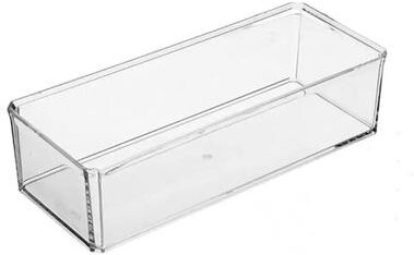 Inspired Living ClearView Acrylic Tea Bag Organizer With Drawer Divider Storage 1