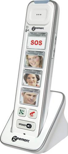 Geemarc PhotoDECT 295 Zusätzliches Mobilteil Foto-Tasten Weiß
