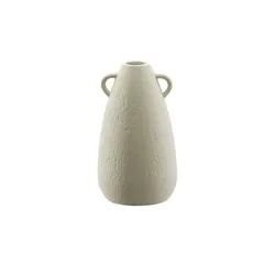 HOME STORY Vase   ¦ grau ¦ Steinzeug ¦ Maße (cm): H: 18,42  Ø: 10.8