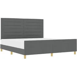 vidaXL, Bett, Caveno (Linien-Design) (180 x 200 cm)