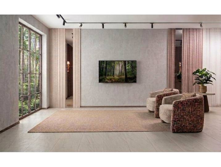 JVmoebel Polstergarnitur Design Sessel Set Beige Bouclé Modern Komfort Stilvoll Wohnen Exklusiv, (1-tlg), Made in Europa