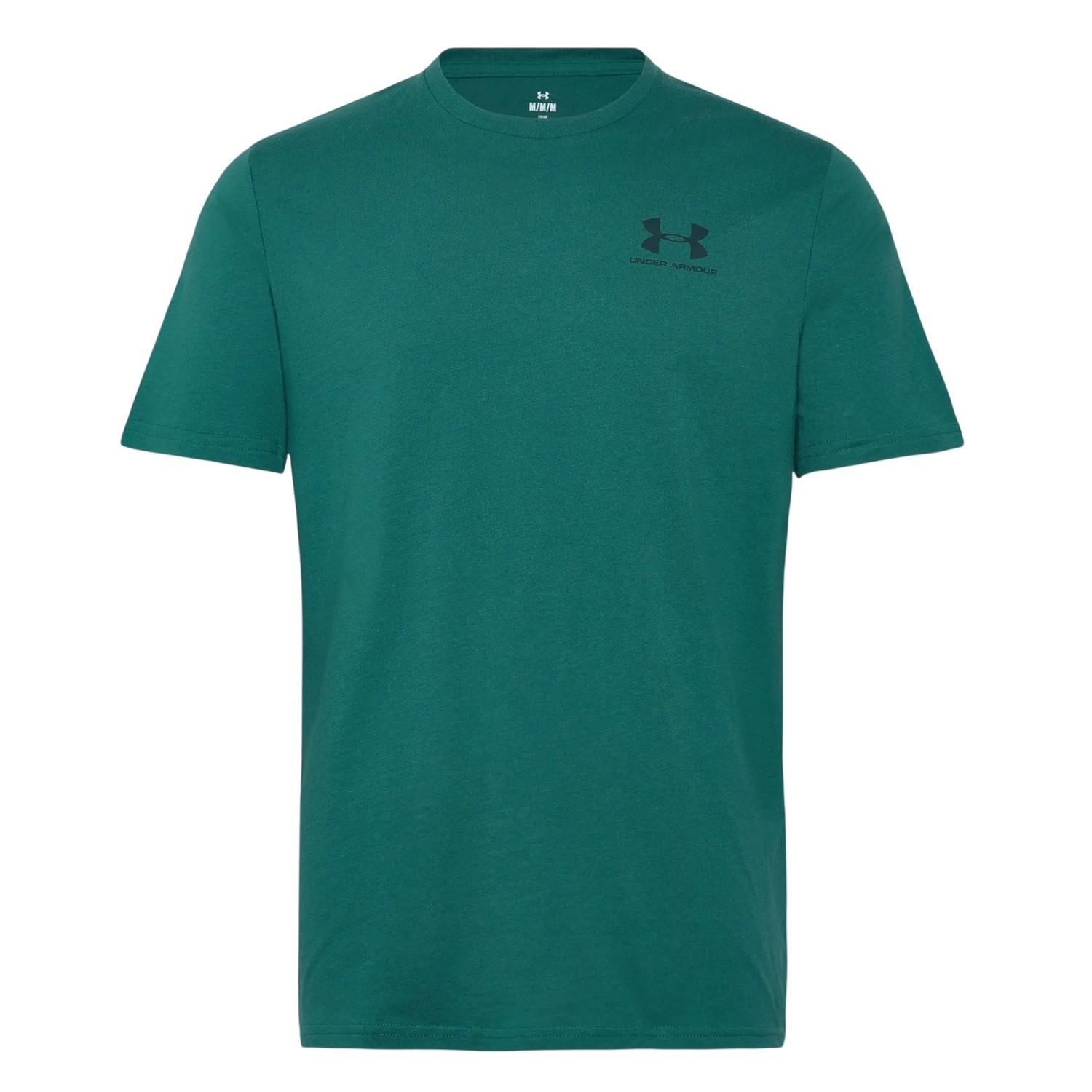 Under Armour Heren Sportstyle Borstlogo T-Shirt (Groen)