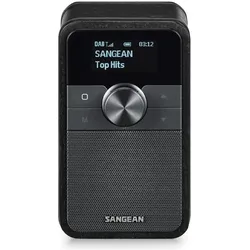 Sangean DDR-8 (DAB+, FM, Bluetooth), Radio, Schwarz