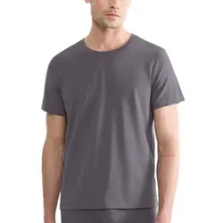 Sloggi SLG Base O-Neck Grau Baumwolle Large Herren