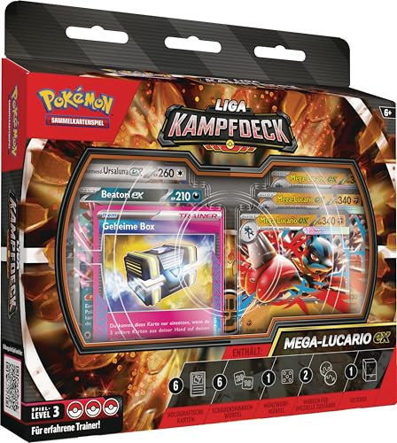 Pokémon TCG Liga-speeldek Mega-Lucario-ex, Duitse versie