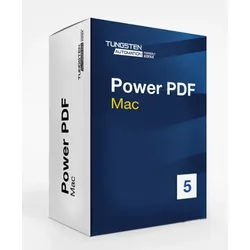 Tungsten Power PDF 5.0 Standard for Mac