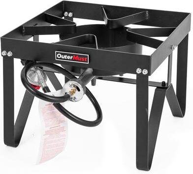 Outermust B40-01 10 Psi Heavy Duty Outdoor Propane Single Burner
