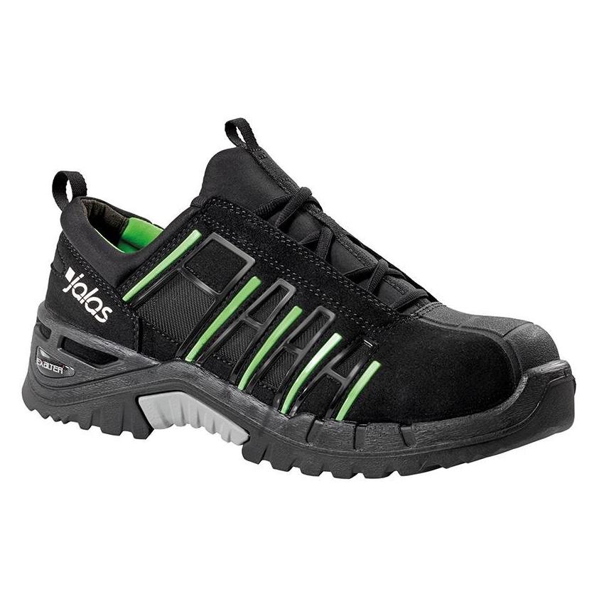 Jalas Halbschuh 9915 Exalter schwarz grün S1P Gr. 42 (S1P, 42) (9915-42)
