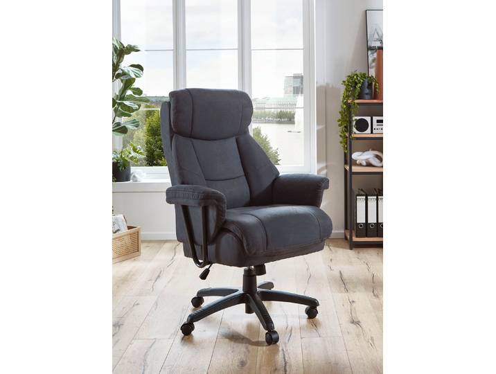 Komfortabler XXL-Chefsessel, Anthrazit