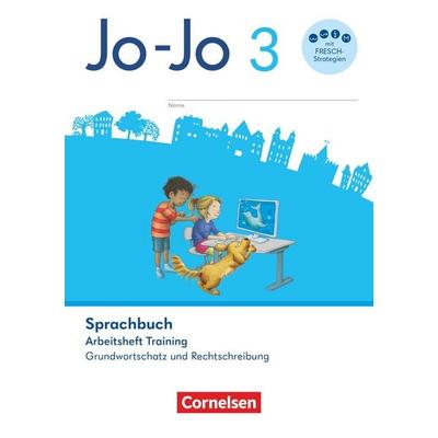Jo-Jo Sprachbuch 3. Schuljahr - Allgemeine Ausgabe 2024 - Arbeitsheft Training: Grundwortschatz und Rechtschreibung, Taschenbuch von Henriette