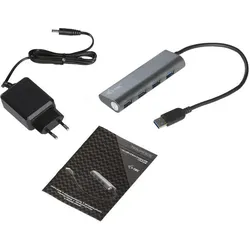I-TEC USB 3.0 Charging HUB Metal - 4port Active