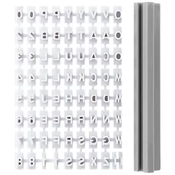Stempelset "Buchstaben, Zahlen"