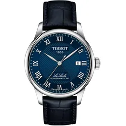 Tissot T0064071604300 Herrenuhr Automatik Le Locle 39 mm Blau