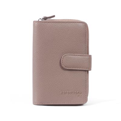Geldbörse MARGELISCH "Madrid 1", Damen, beige (peach), Rindsleder, Kleinlederwaren, LGW zertifiziertes Leder