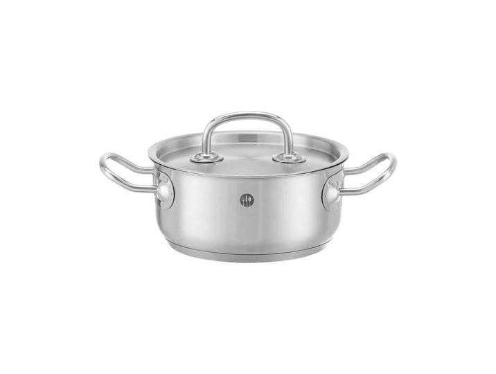 Hendi Kitchen Line Bratentopf mit Deckel 1,4L