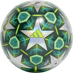 adidas UCL 24/25 Knockout Stages Foil Trainingsball - grün/weiß/s