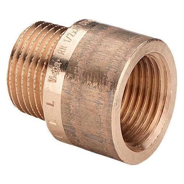 Viega Verlängerung 3525 R 3/4xRp 3/4x20mm, RG, mit Innenvielkant (355029)