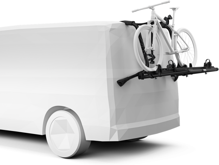 Thule Portabici posteriore  WANDERWAY BLACK Volkswagen T6