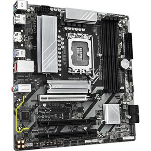 Gigabyte Mainboard B860M DS3H, mATX, 4x DDR5 DIMM, USB 3.1, Sockel 1851