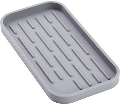 Cheer Collection Silicone Soap and Sponge Holder