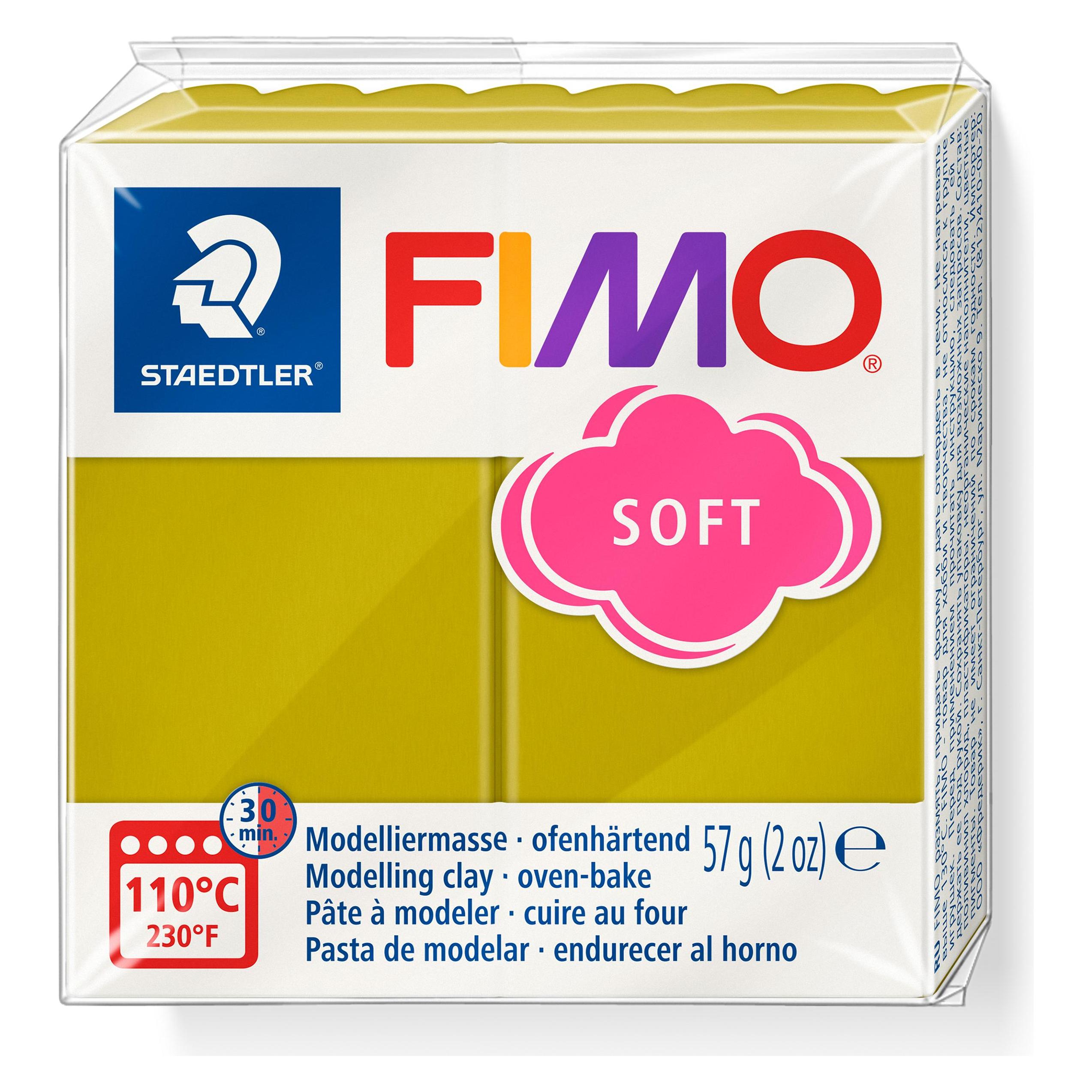 Fimo Soft Knete Trend Seegras 57gr. (8020-T51) Mindestbestellmenge: 6 Stück