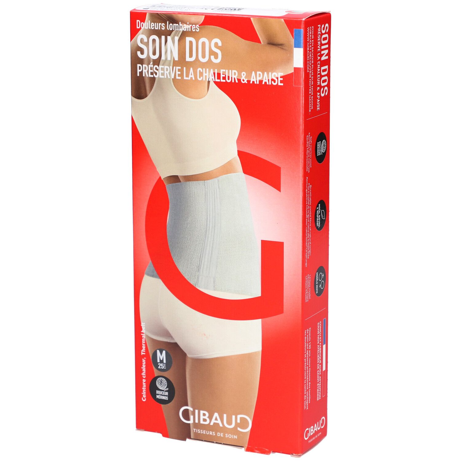 Gibaud Chaleur Nierenwärmer M 25cm anthrazit 1 St Sonstige