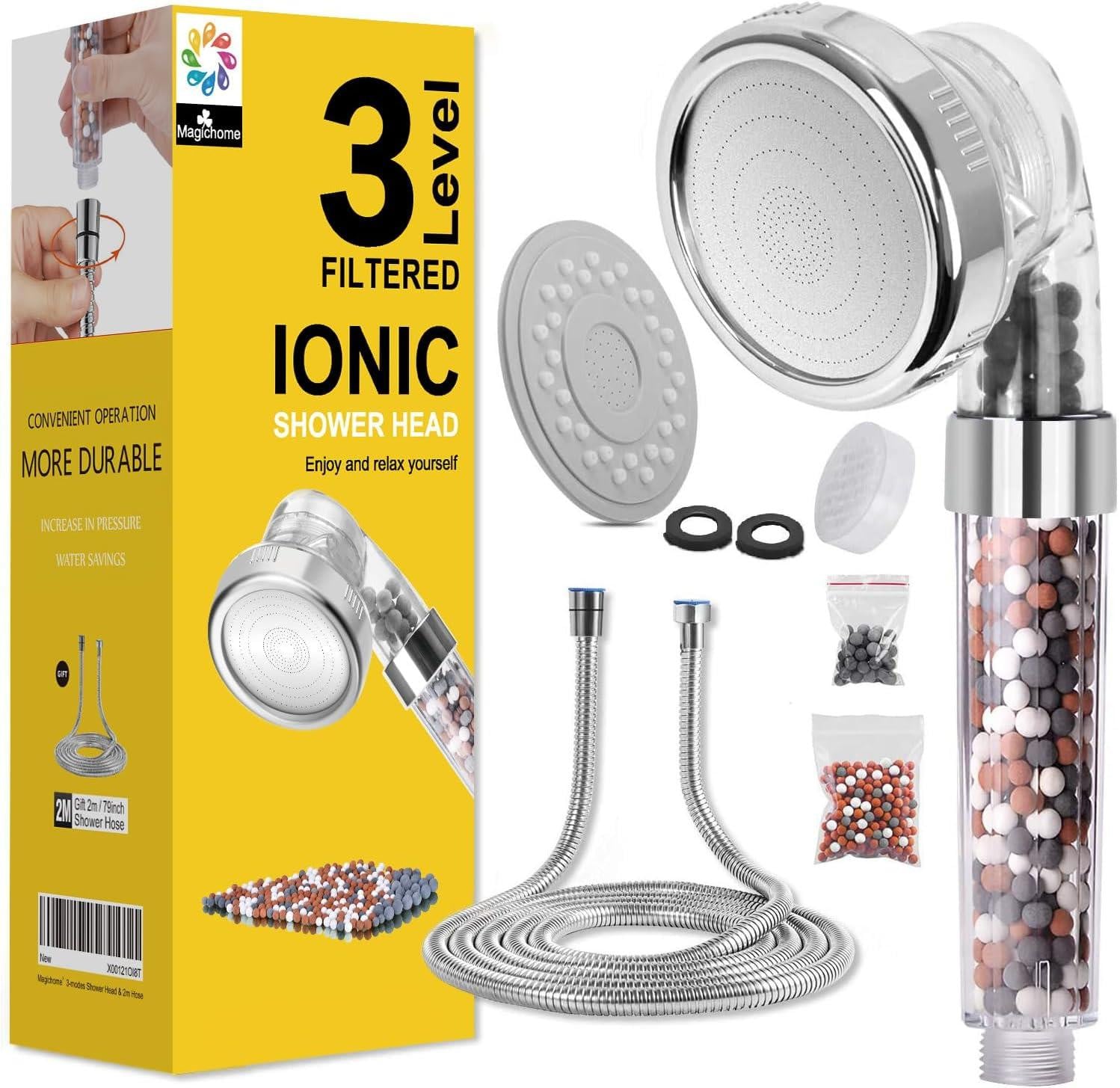 Magichome Ionische handdouche - Waterbesparende douchekop - oCreon