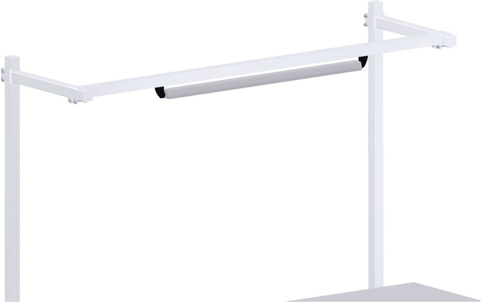 Rocholz Arbeitsplatzleuchte LED mit Dimmfunktion drehbar 32 W 1409 LUX (207003)