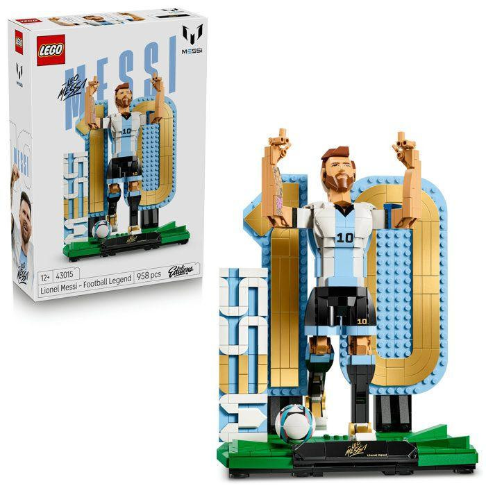LEGO Lionel Messi Legende van het Voetbal Constructiespeelgoed Editie 43015