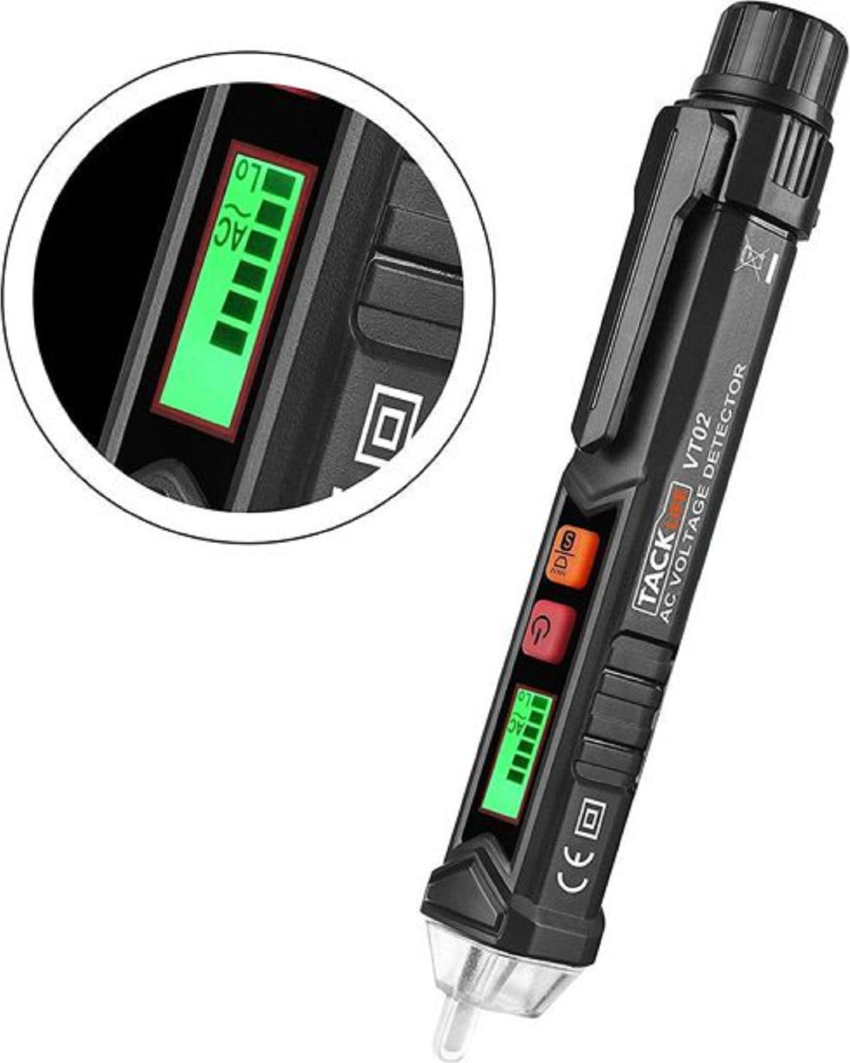 Tacklife VT02 Laser- en waterpasapparaat met contactloze spanningszoeker