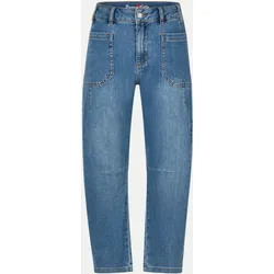 Barrel-G Jeans Mid Stone Blau M