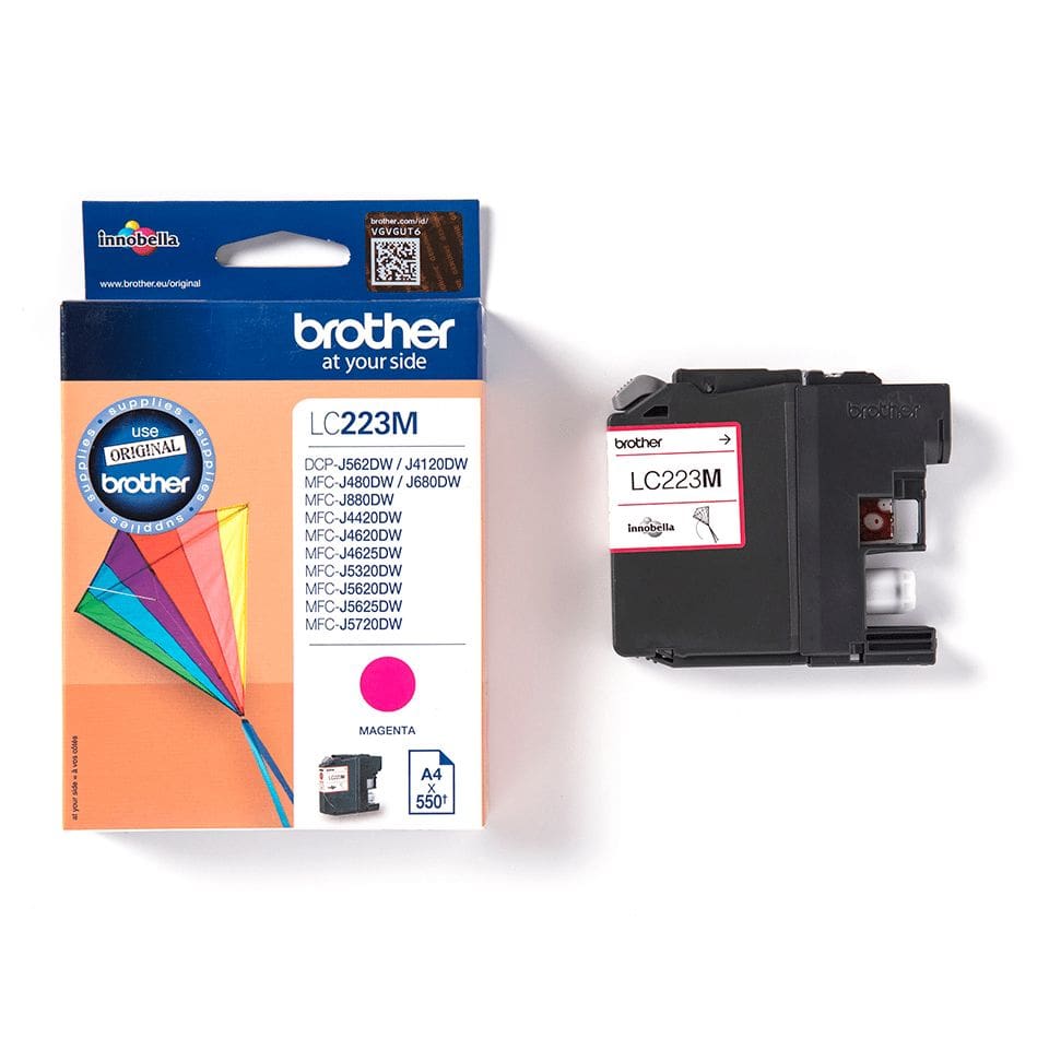 Brother LC-223M originale Druckerpatronen Magenta LC223M
