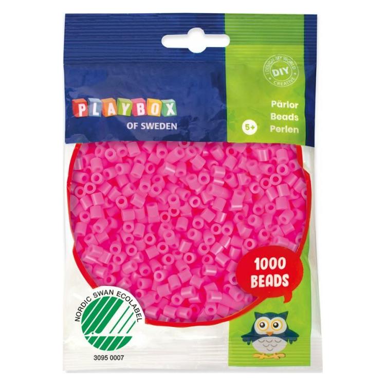 Playbox Bügelperlen - rosa 1000Stück (2456542)