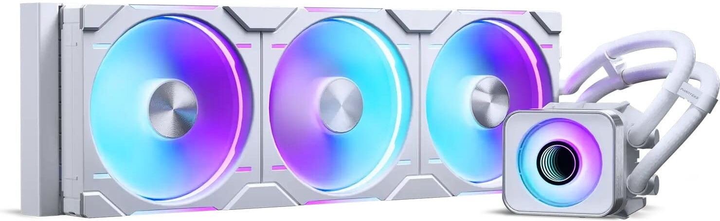 PHANTEKS Glacier One 420D30 X2 DRGB AiO Wasserk&uuml;hlung - 420mm, wei&szlig;