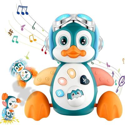 Uplifted Goods Interactive Musical Walking Penguin Toy 1pc