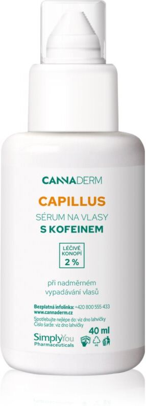 Cannaderm Capillus Caffeine hair serum sérum capillaire à la caféine 40 ml