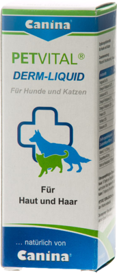 Canina pharma GmbH PETVITAL Derm Liquid vet. 25 ml 04680279