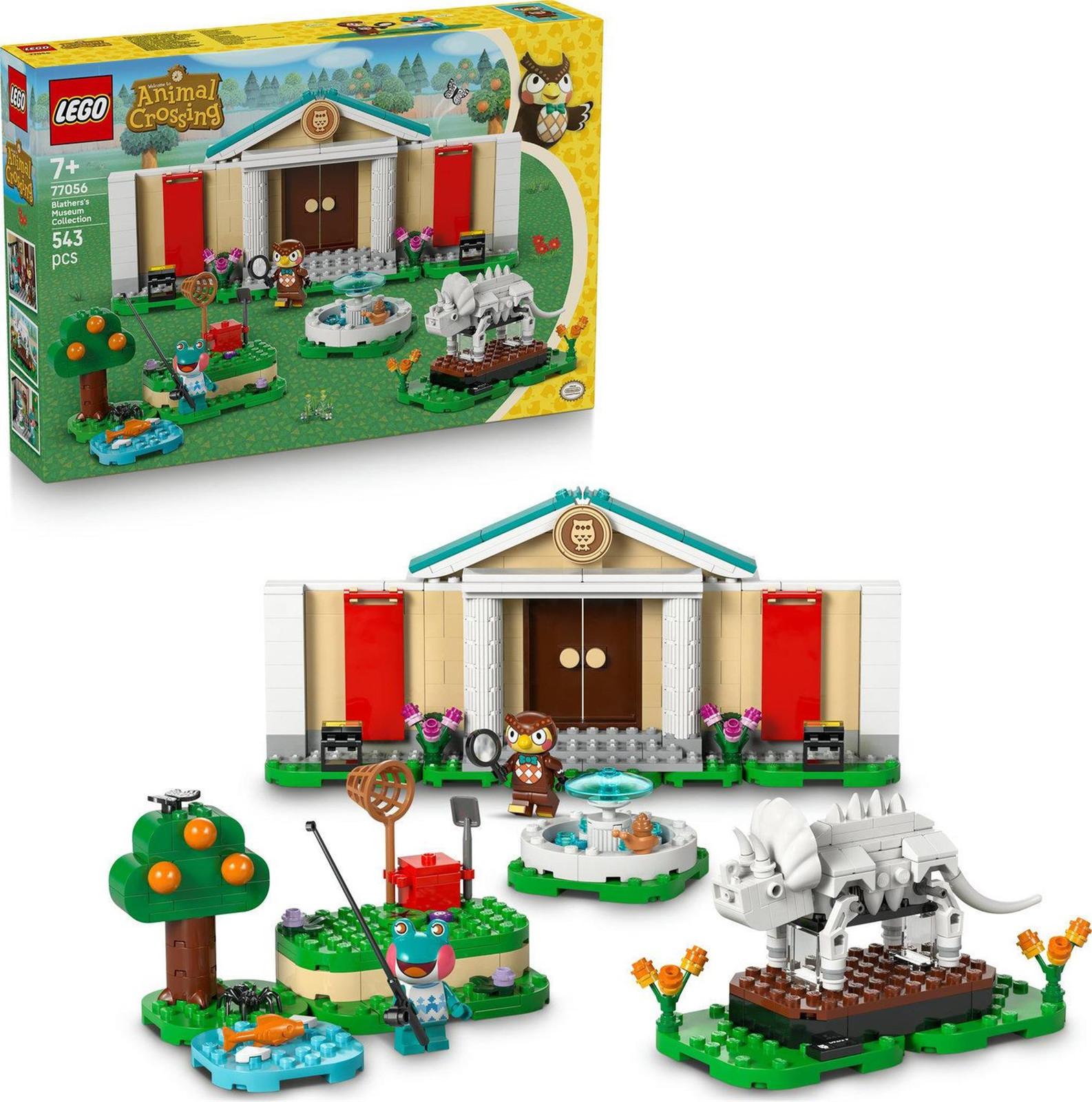 LEGO Animal Crossing Blathers' Museumcollectie 77056