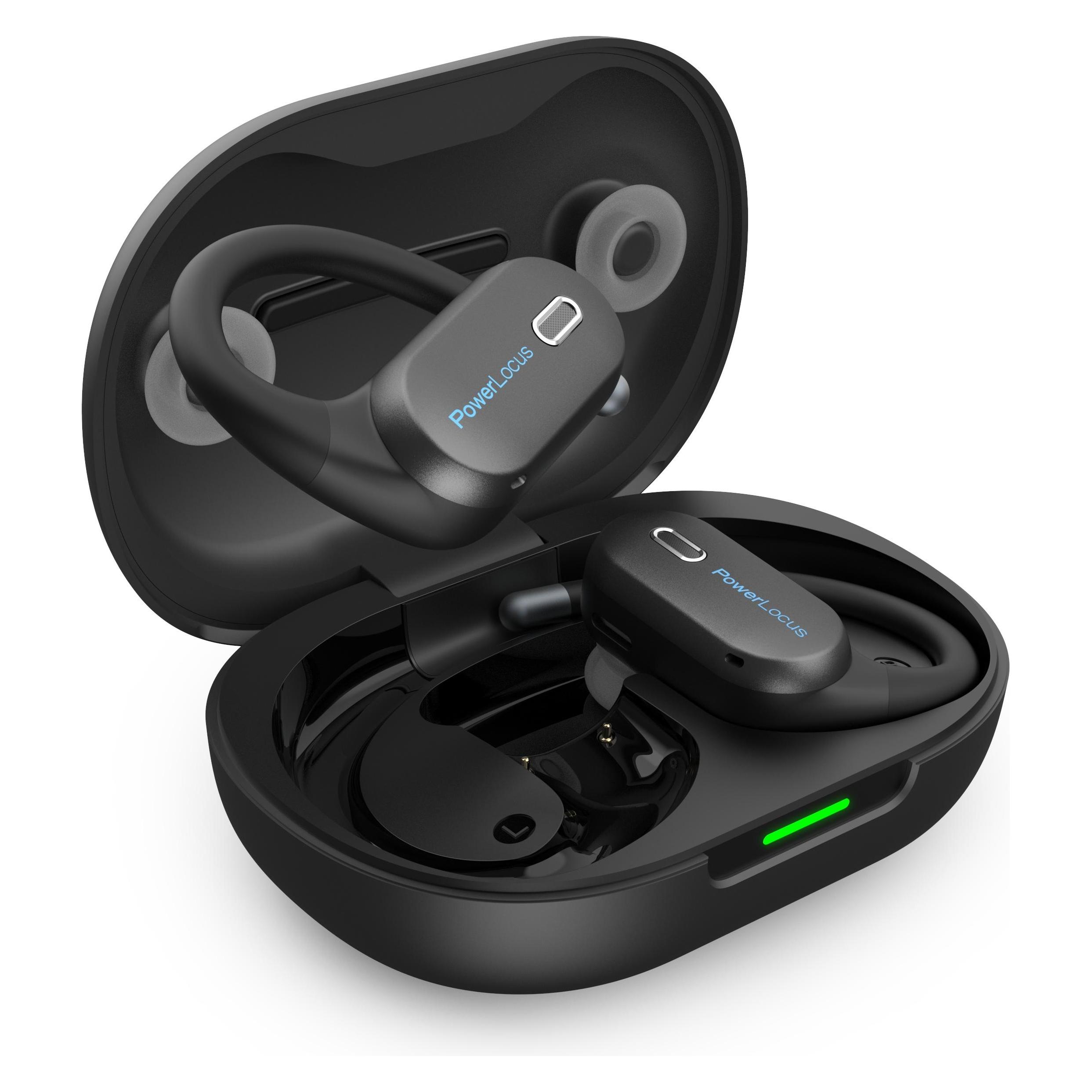 PowerLocus Jumpy Open Ear Bluetooth-Kinderkopfhörer (PWL-JUMPY-BLUE)