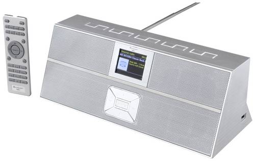 Soundmaster IR3300SI Internet Tischradio Internet, DAB+, UKW AUX, Bluetooth, DLNA, USB, WLAN, Internetradio DLNA-fähig