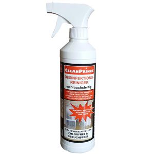 Cleanprince Hygienereiniger Desinfektionsreiniger, gebrauchsfertig, chlorfrei, Spray 500 ml