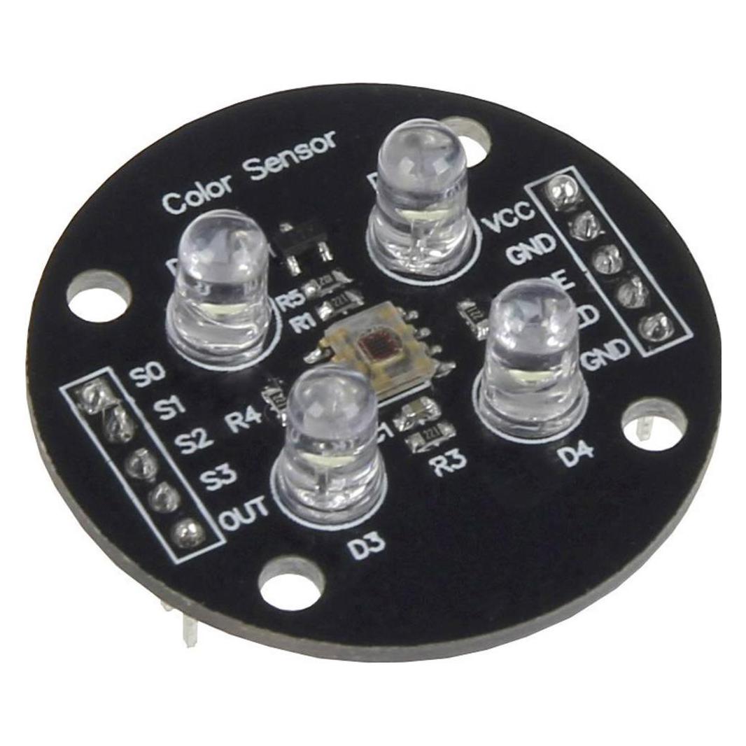 Joy-it Arduino Erweiterungs-Platine Farbsensor / Colorimeter TCS3200 Schwarz (sen-color)