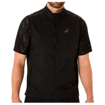Asics - Metarun Packable Gilet - Laufweste Gr XS schwarz
