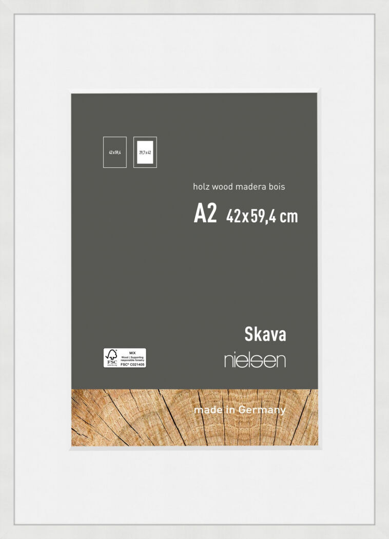 Nielsen Skava 6341101 42x59,4cm weiß