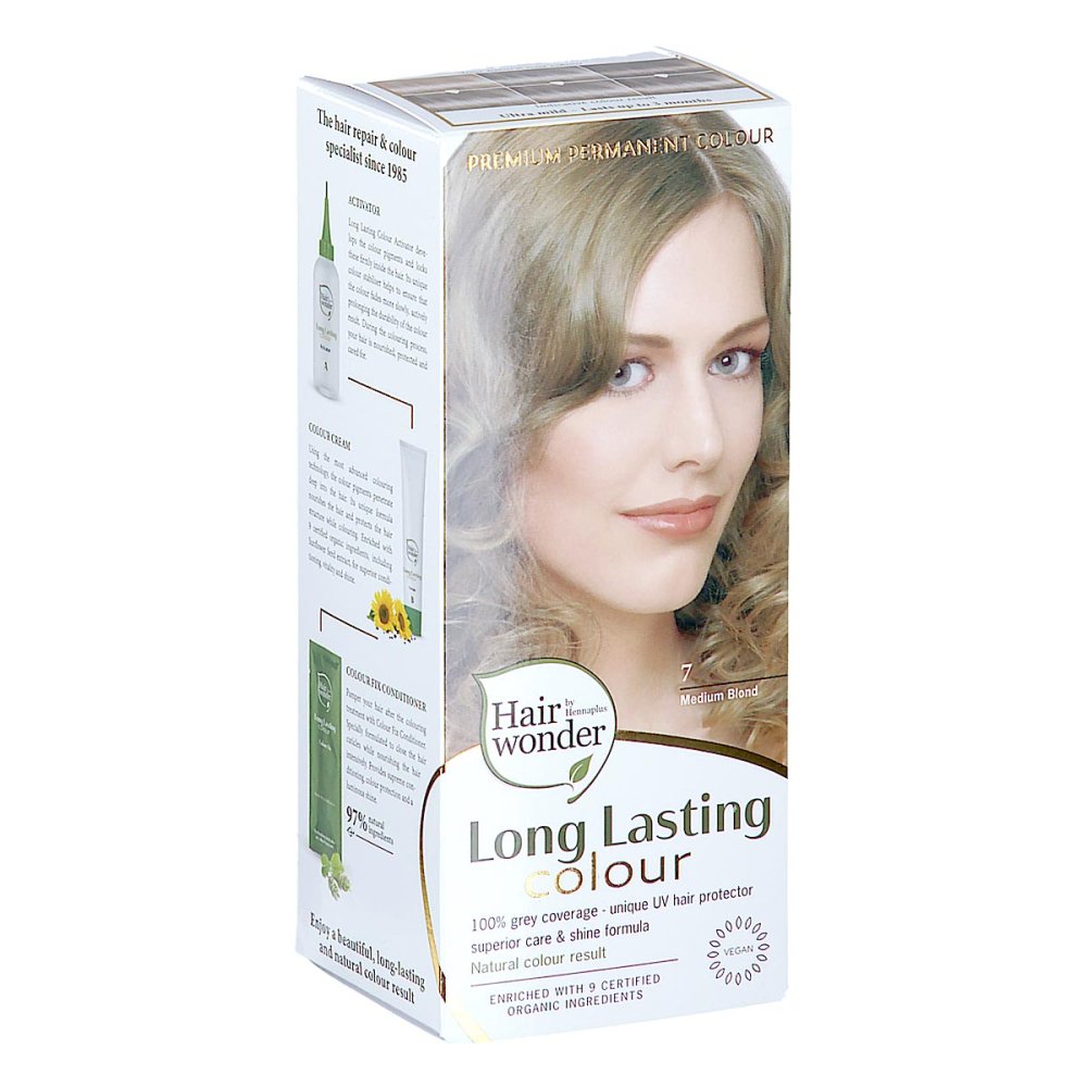 Frenchtop Natural Care Products B.V Hennaplus Long Lasting Medium Blond 00099731